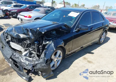 2010 Mercedes-Benz C 300 Sport from USA, damaged, VIN WDDGF5EB2AF441315